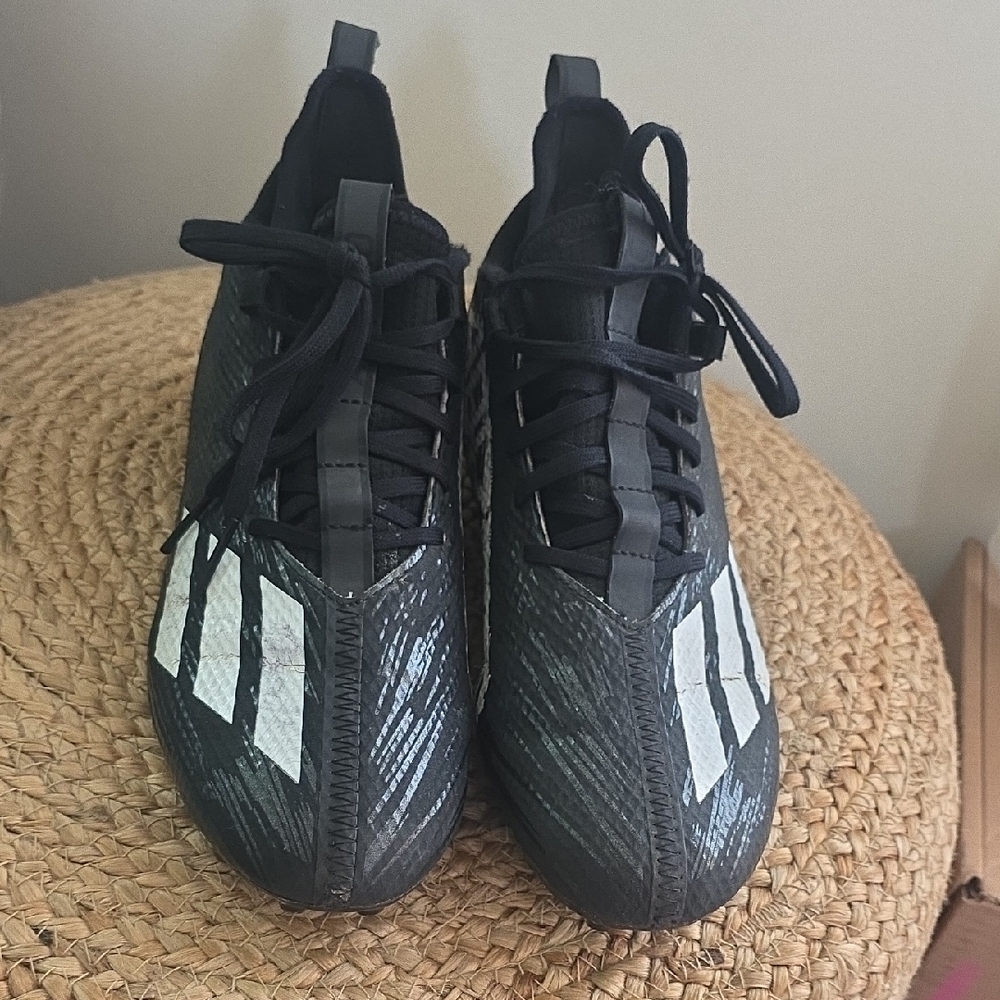 adidas Black and White Athletic Shoes